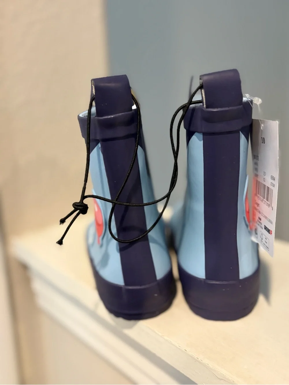 NEW Ground Up Bluey Rain boots Unisex Kids Toddler Size 10